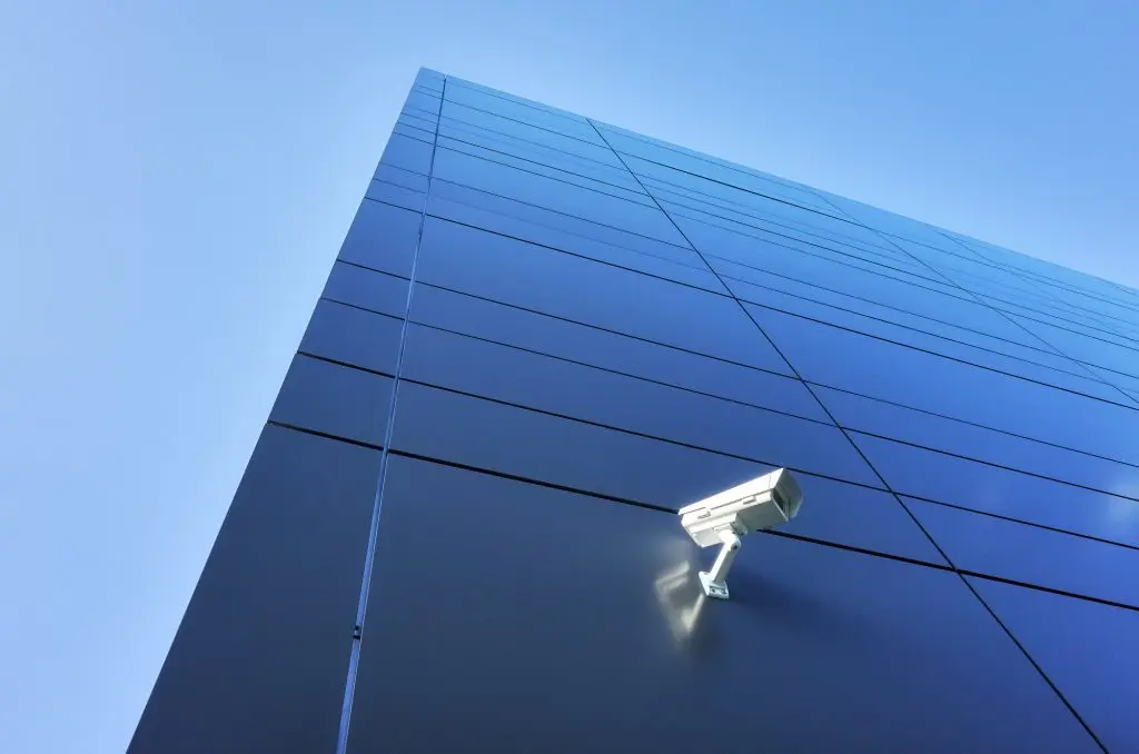 cctv camera on an office building wall ICTechnology