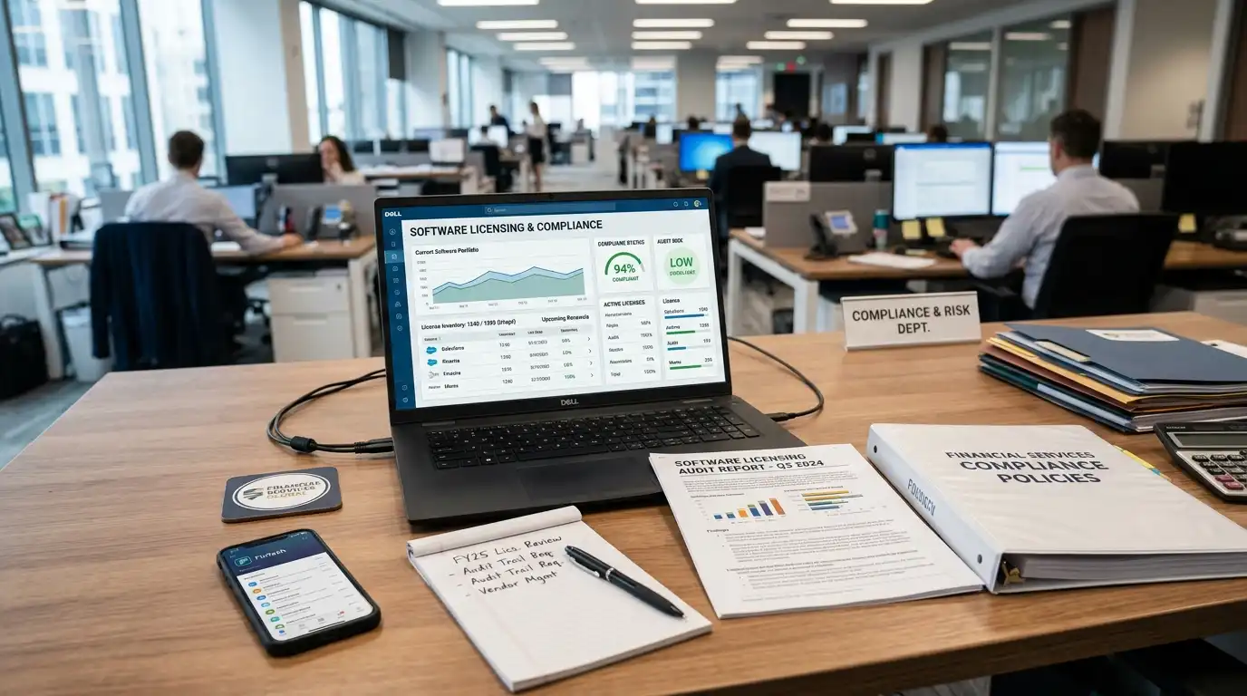 Software Licensing and Compliance in Financial Services Explained with ICTechnology