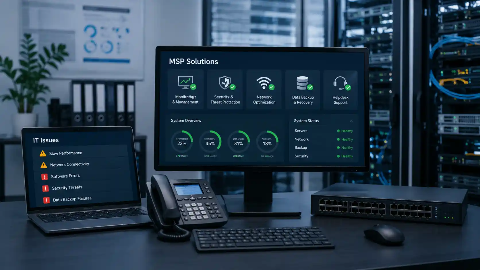 The Most Common IT Issues MSPs Solve for SMBs with ICTechnology