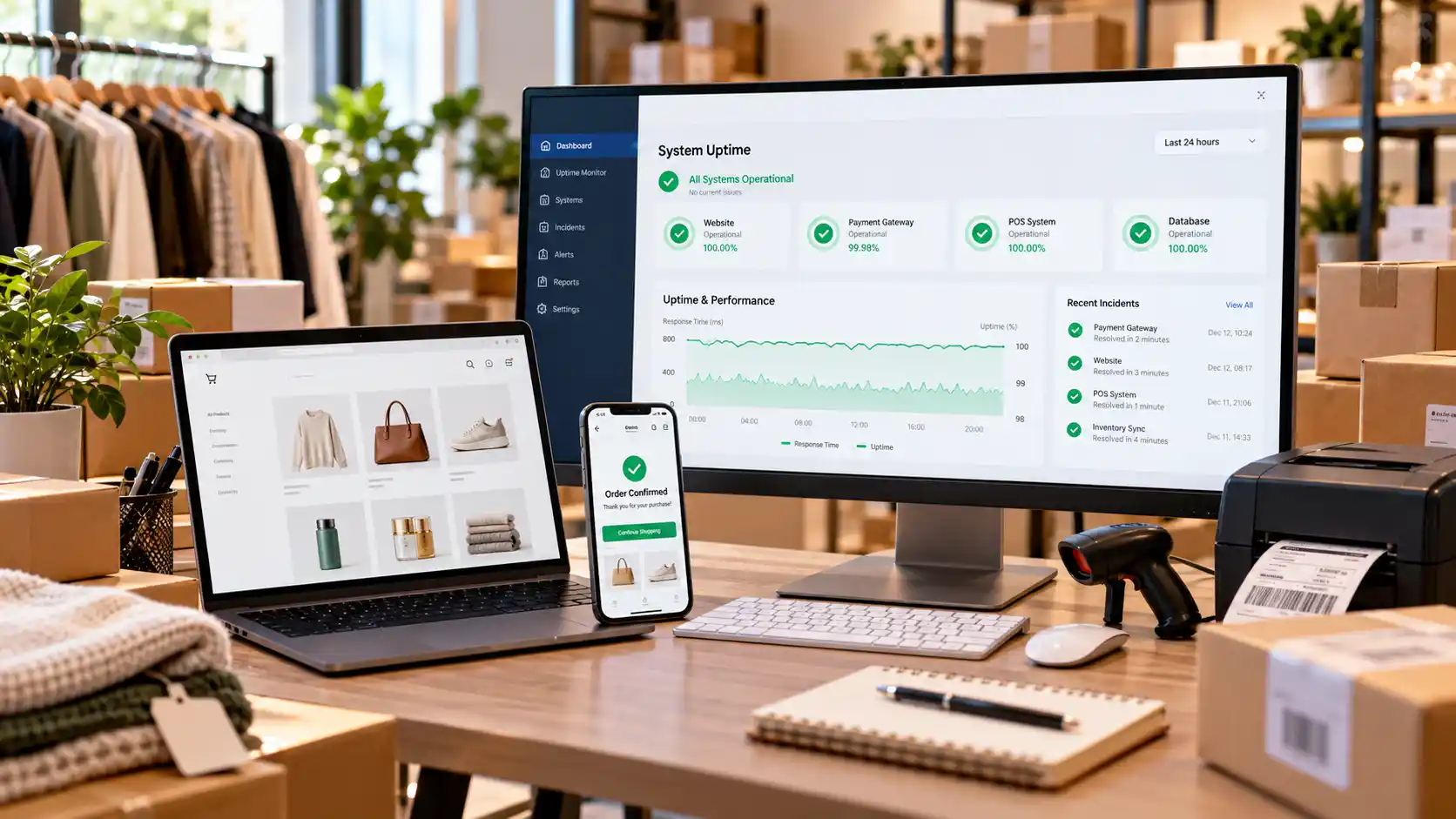 How Retail Businesses Can Reduce IT Downtime During Their Busiest Trading Periods with ICTechnology